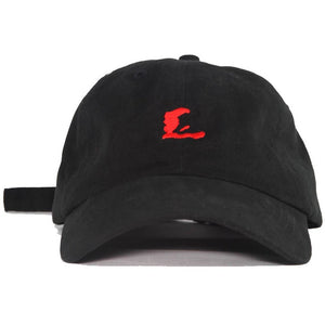 Black Zoe Signature "E" Dad Hat