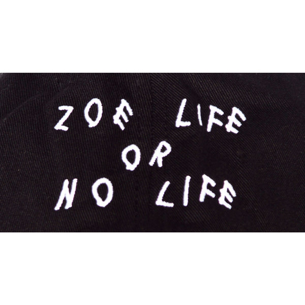 Red "Zoe Life or No Life" Dad Hat